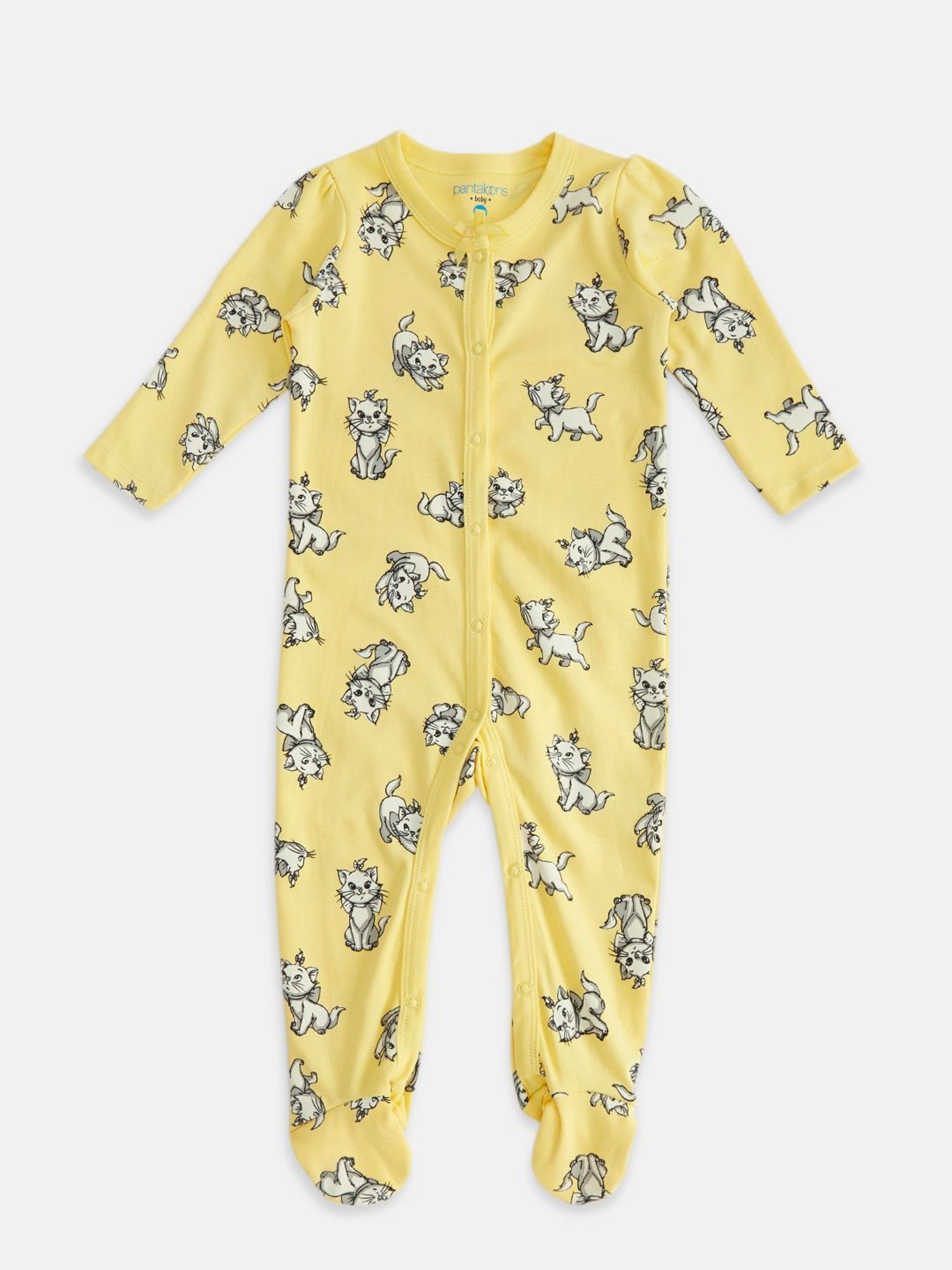 Ed-a-Mamma Baby Pink & White Printed Bodysuit (Pack Of 2)