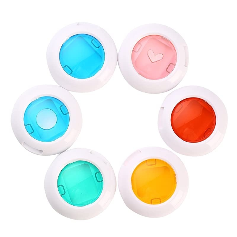 Instax Mini 9 Instant Camera Flamingo Pink + 10 Fuji Instant Film Sheets + Convenient Instax Clear Case WRainbow Strap + 6Color Lenses More