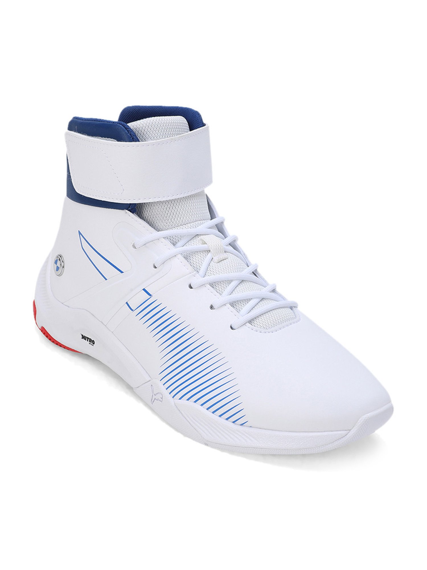 Puma Men's BMW M Motorsport A3rokart White Ankle High Sneakers