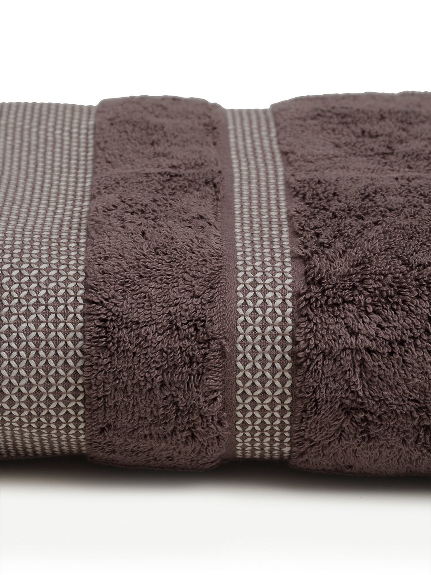 Spaces Hygro Dark Brown 600 GSM Cotton Bath Towel