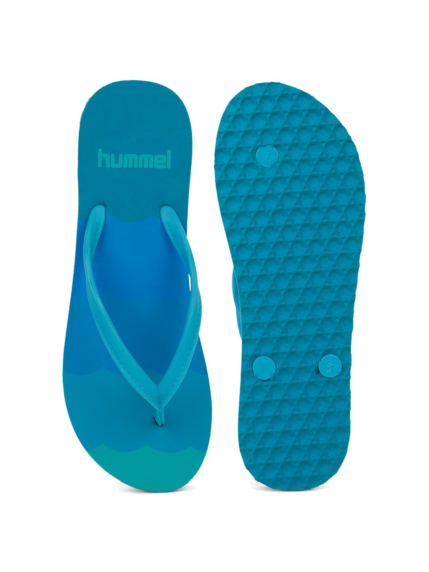 Hummel Women's Woyla Blue Flip Flops