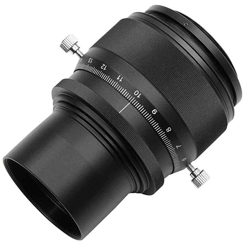 1.25" High Precision Double Helical Focuser with 0.05mm Scale for Telescope Lenses/Finder & Guidescope