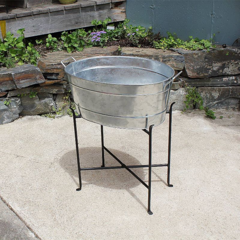 19.5" Short Folding Floor Stand Black - ACHLA Designs