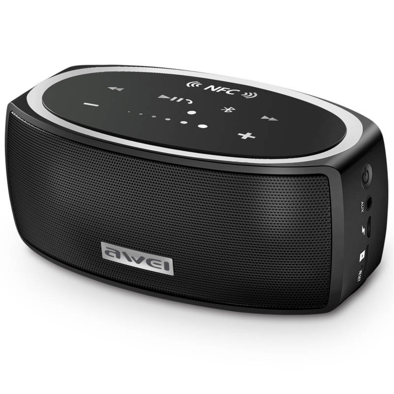Touch Portable Bluetooth Speaker With HD Audio 360 Surround Super Bass Mini Music Speaker