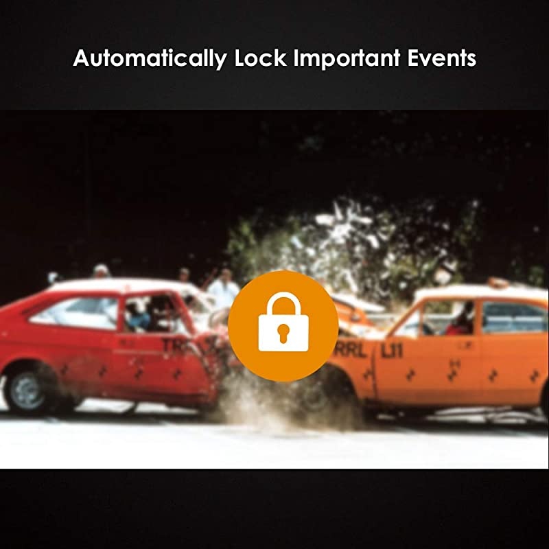 Dual Dash Cam A129 Duo Full HD 1080P Front and Rear Camera with GPS Wi-Fi Compact Design 2.0&rdquo; LCD Display 140&deg; Wide Angle, Emergency Recording, Parking mode, Super Capacitor,Motion Detection,WDR