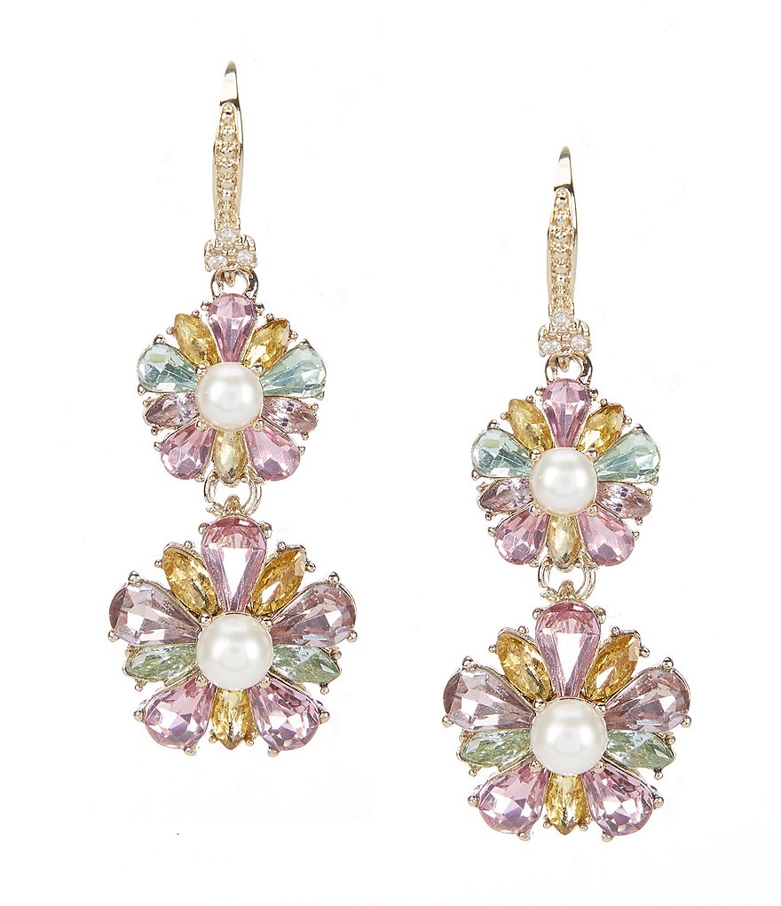 Marchesa Double Drop Earrings