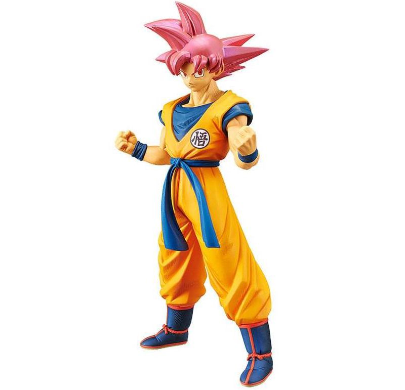 Banpresto Dragon Ball Super Movie Cyokoku Buyuden Banpresto Figure - Super Saiyan God Son Goku
