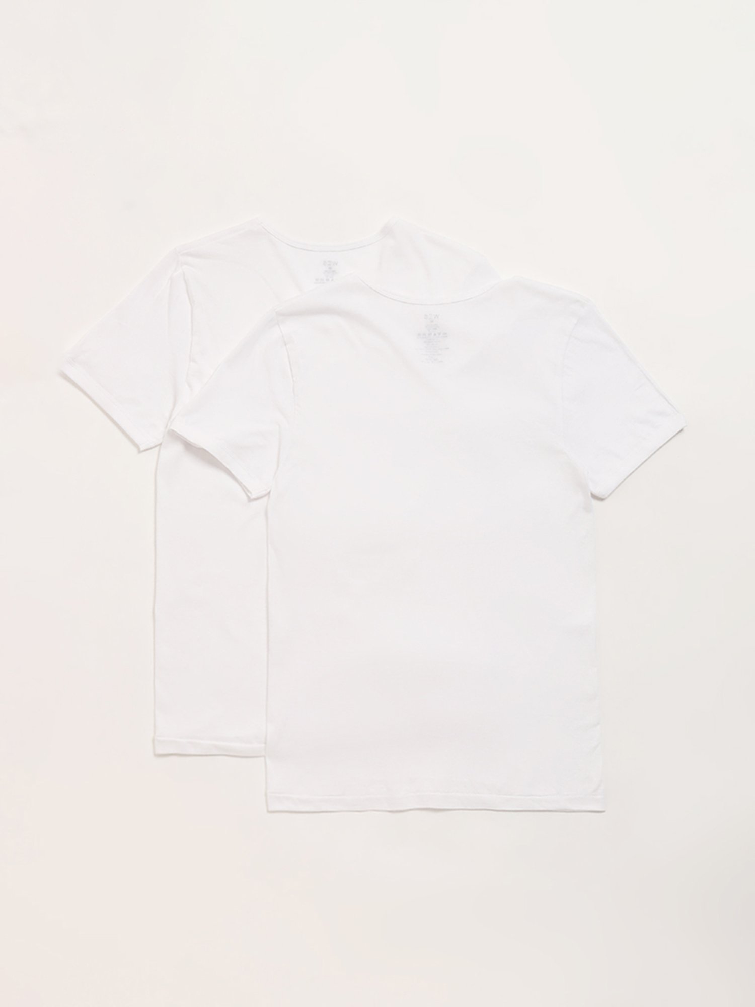 WES Lounge by Westside White Vest- Pack of 2