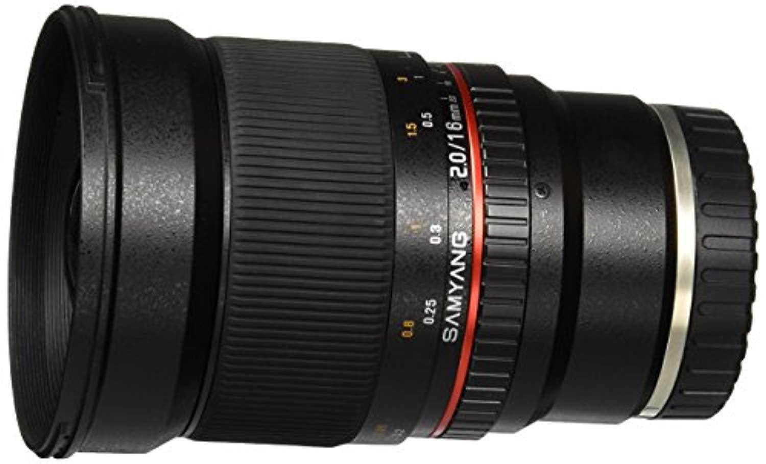 Samyang - 16 mm - f/2 - Ultra Wide Angle Lens for Sony E