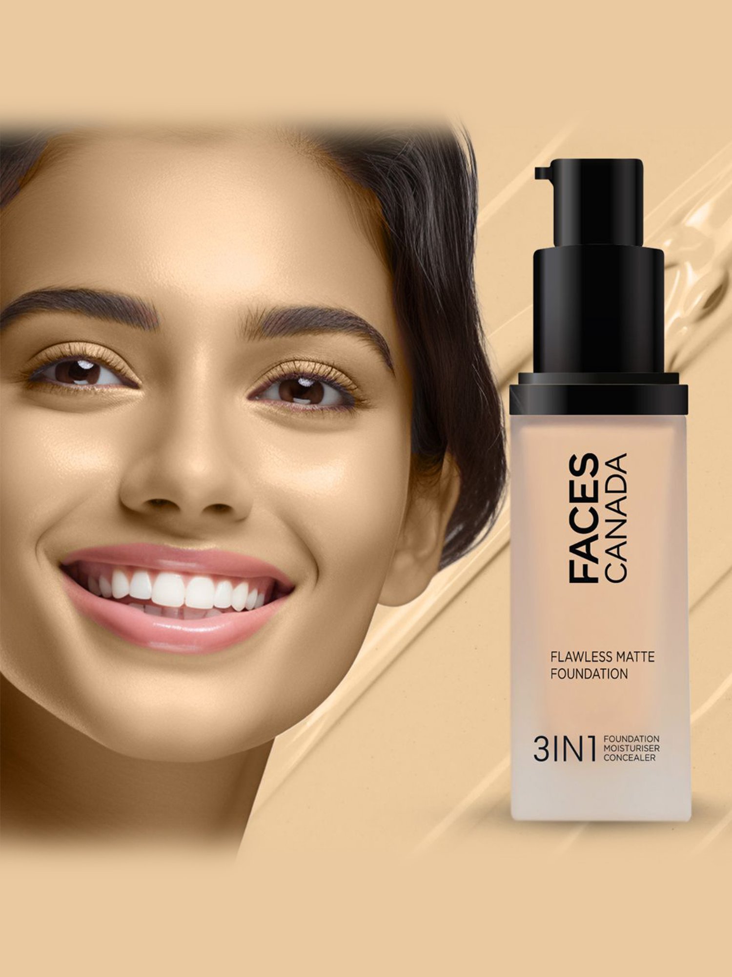 FACES CANADA Flawless Matte Foundation Rich Ivory - 30 ml