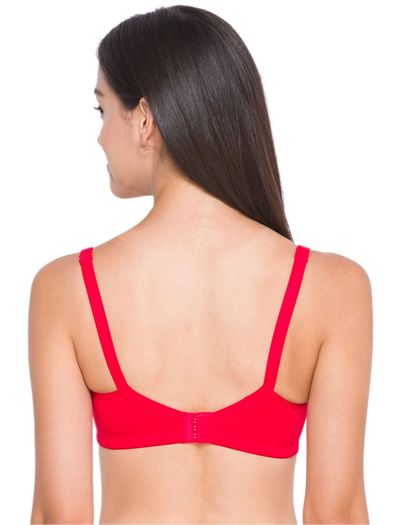 Candyskin Red Non Wired Non Padded Everyday Bra