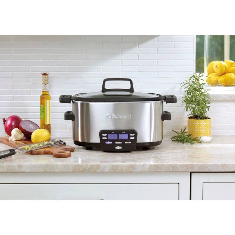 Crock-Pot 6qt Programmable Cook & Carry Slow Cooker Black SCCPVLF605-B