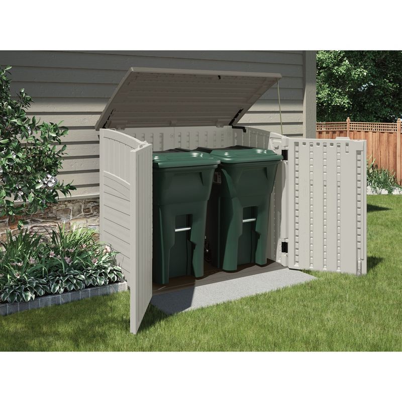 6'x 5.5' Everett Storage Shed Beige - Suncast