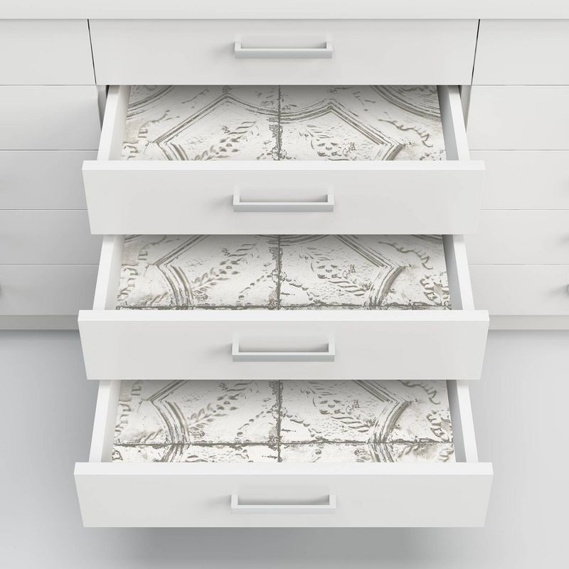 Brewster Newport Tin Tile Peel & Stick Wallpaper