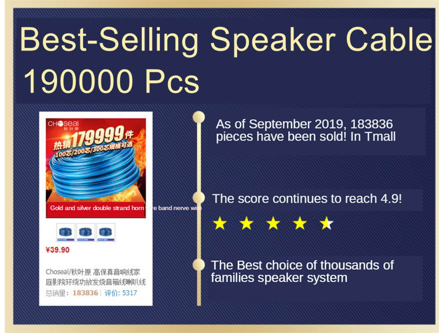 CERTICABLE 12AWG CL2 Rated 2-Conductor Loud Speaker Cable - 100 ft For In-Wall Installation