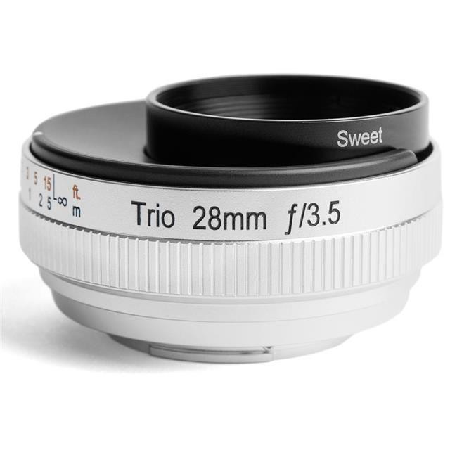 Lensbaby Trio 28 for Micro 4/3 - Ultra Compact 28mm f/3.5 Lens w/3 Focus Select
