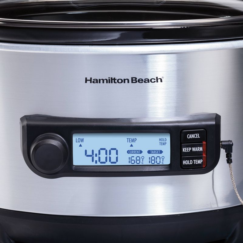 Hamilton Beach 6qt Slow Cooker - Silver