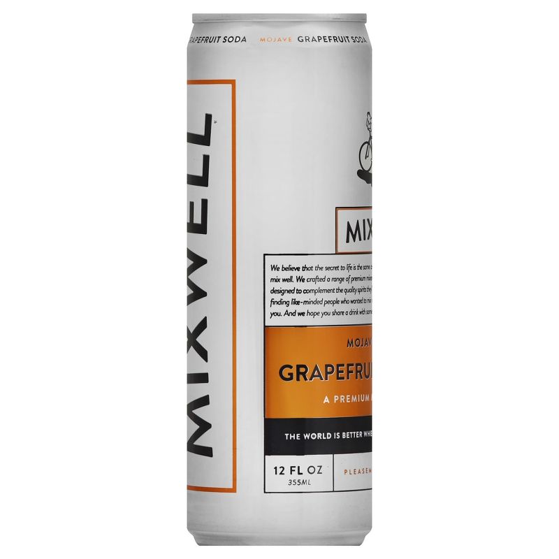 Mixwell Mojave Grapefruit Soda - 12 fl oz Can