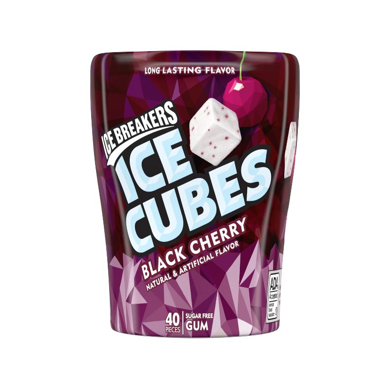 ICE BREAKERS Ice Cubes Black Cherry Chewing Gum 40pcs