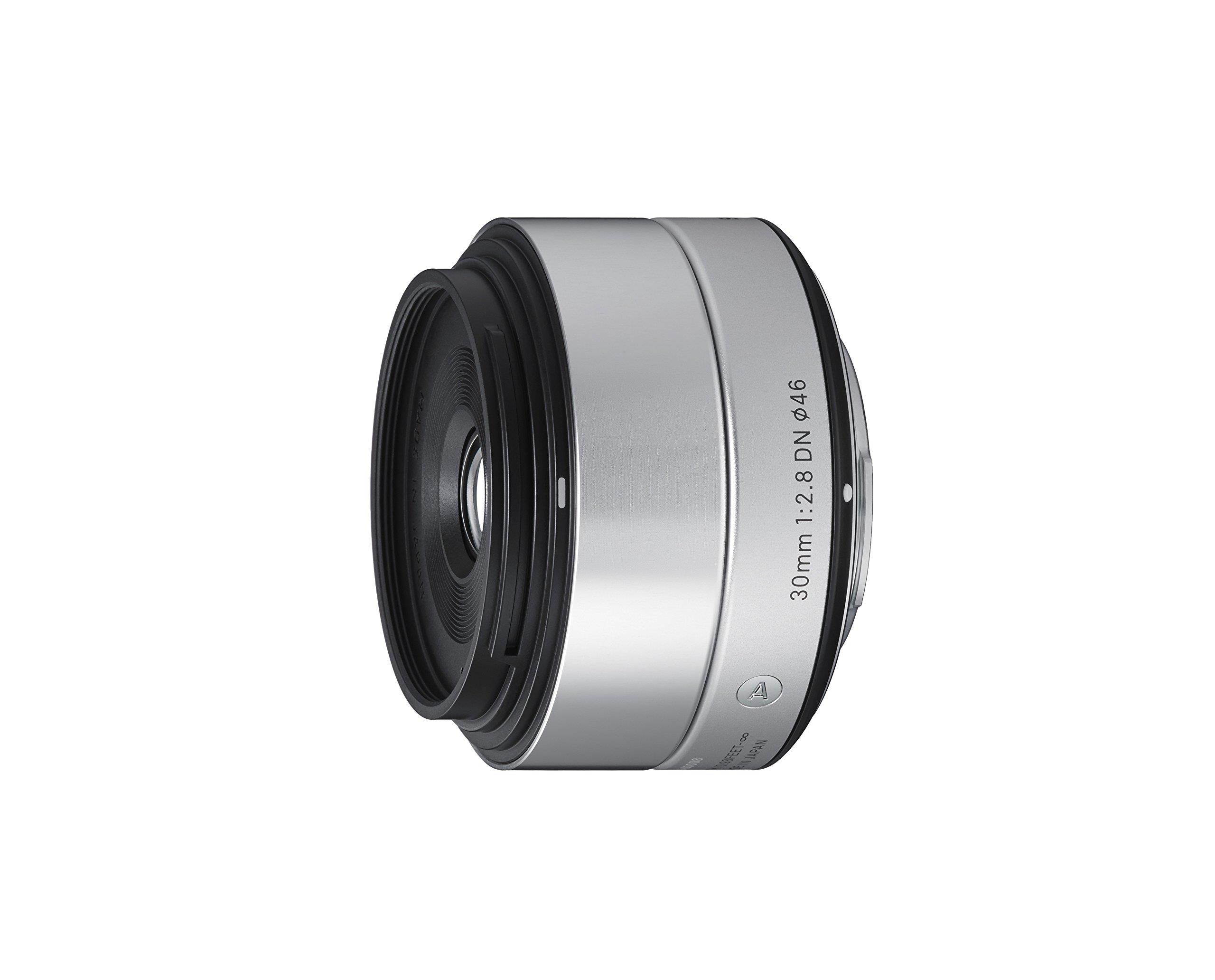 Sigma 30mm F2.8 EX DN Art Lens (Silver) for Micro 4/3 (33S963)