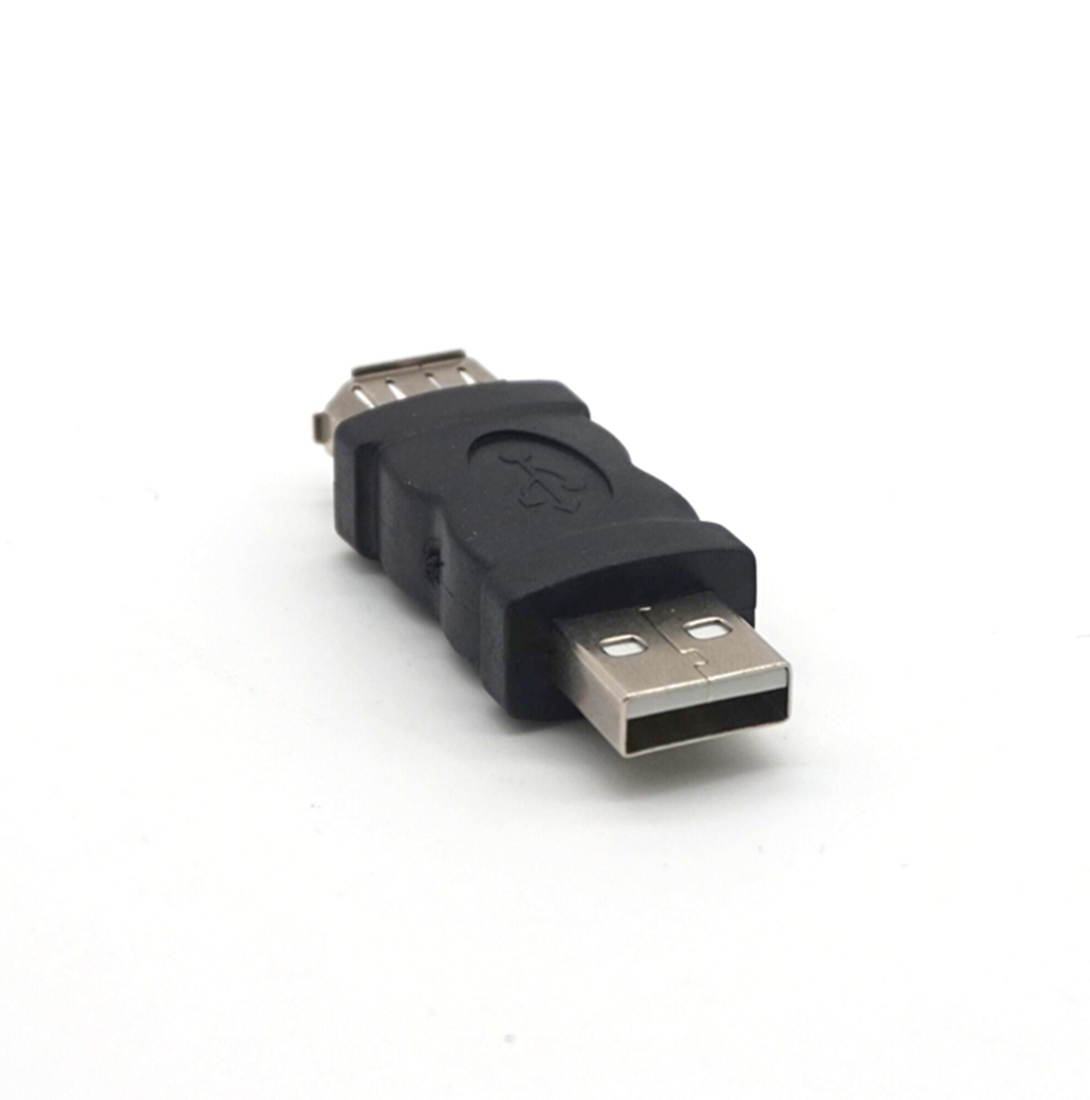 2pcs Plugadget Firewire IEEE 1394 6 Pin Female to USB 2.0 Type A Male Adaptor Adapter Cameras Mobile Phones MP3 Player PDAs Black