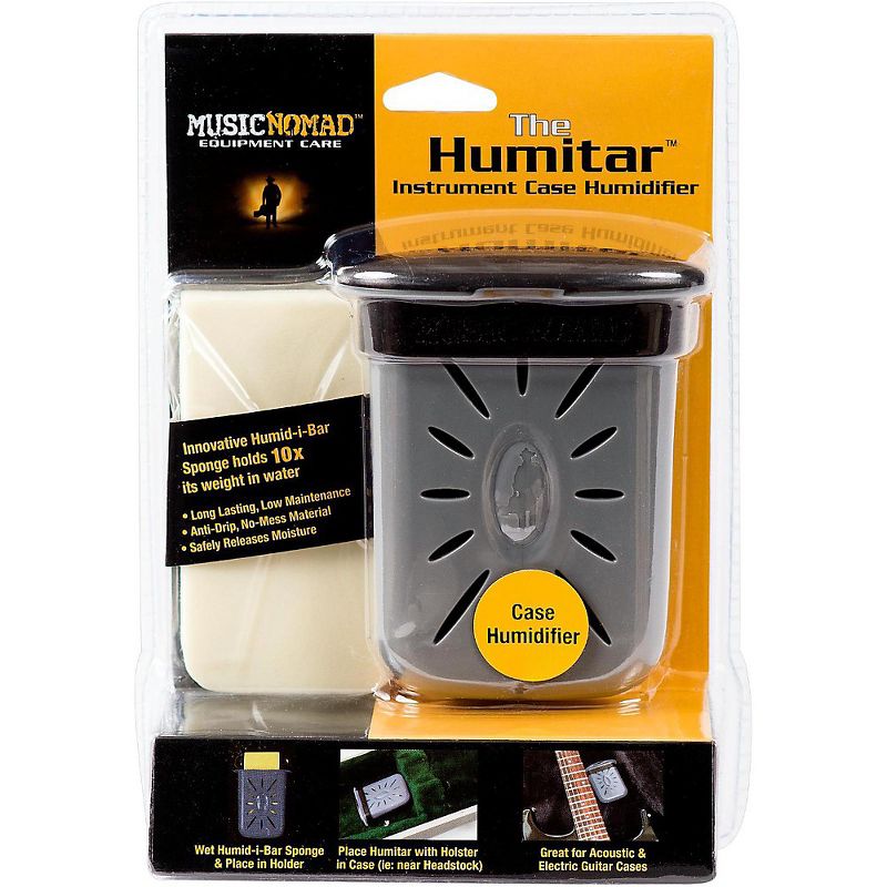 Music Nomad The Case Humitar - Instrument Case Humidifier with Case Holster