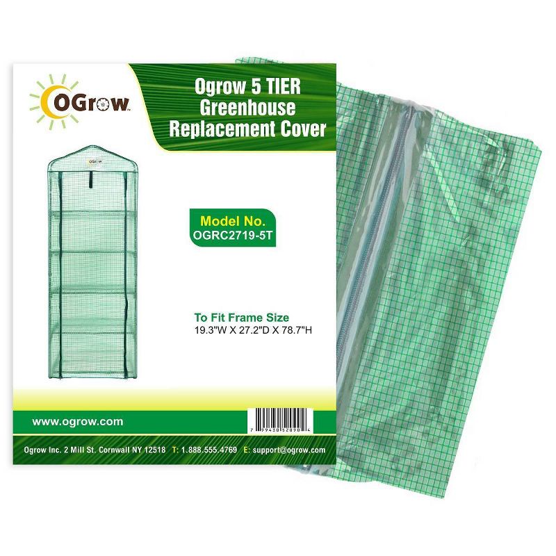 Lean-To Aluminum Greenhouse Clear - OGrow