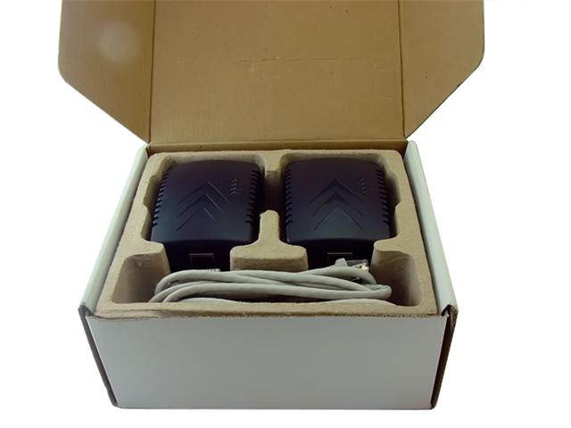 SEDNA Powerline AV Adapter 2-Pcs. Kit - Communication to Ethernet Switch Up to 85Mbps (SE-HP-T3)