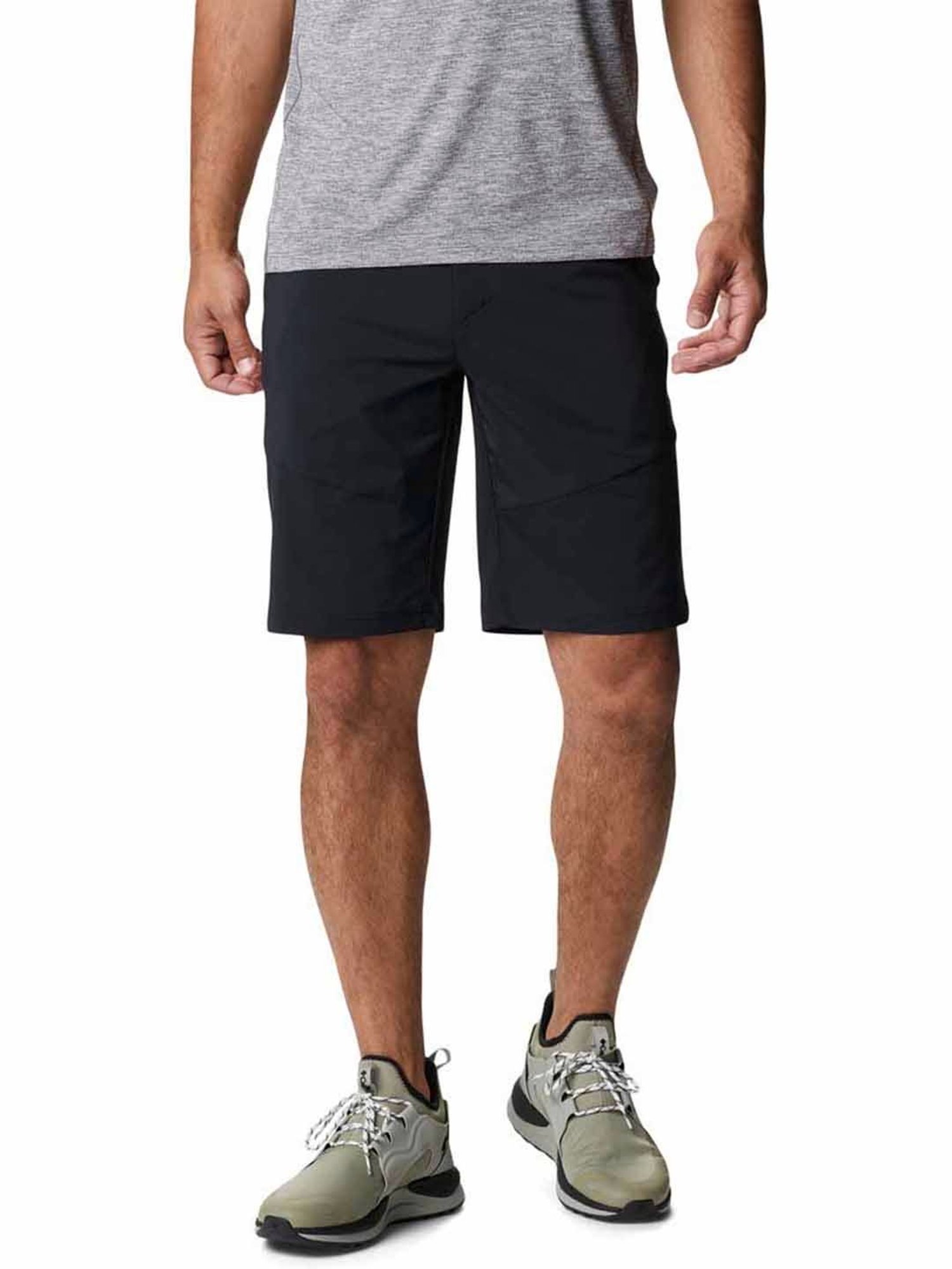 Columbia Men Black Tech Trail Shorts