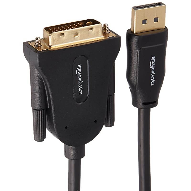 DisplayPort to HDMI Display Cable 6 Feet Bundle with  DisplayPort to DVI Display Cable 6 Feet