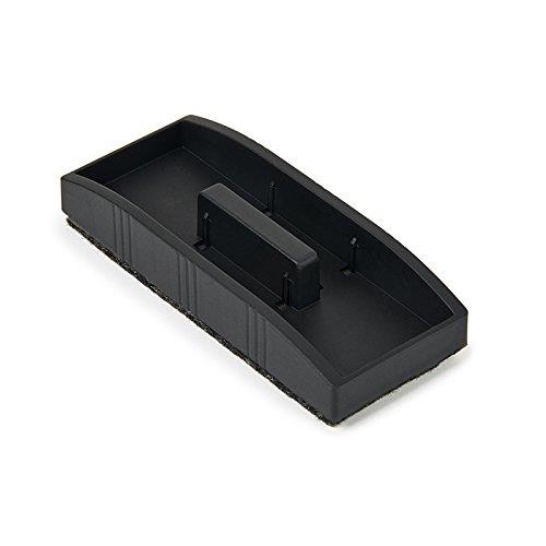 Charles Leonard, Inc White Board Eraser Magnetic 2"x5" Marker Holder Black 74530