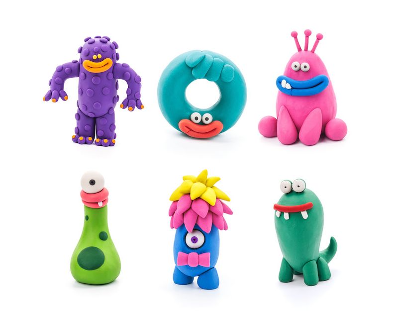  Fat Brain Toys Hey Clay - Monsters HEY019-1