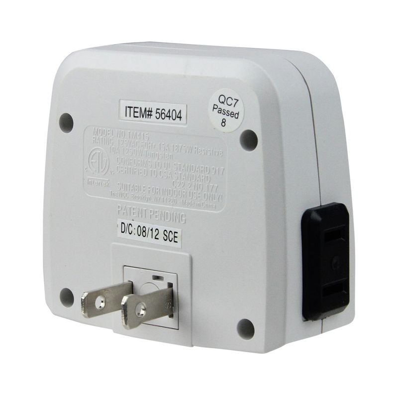 Stanley LampMaster Twin Indoor 2-Outlet Mechanical 24 Hour Timer