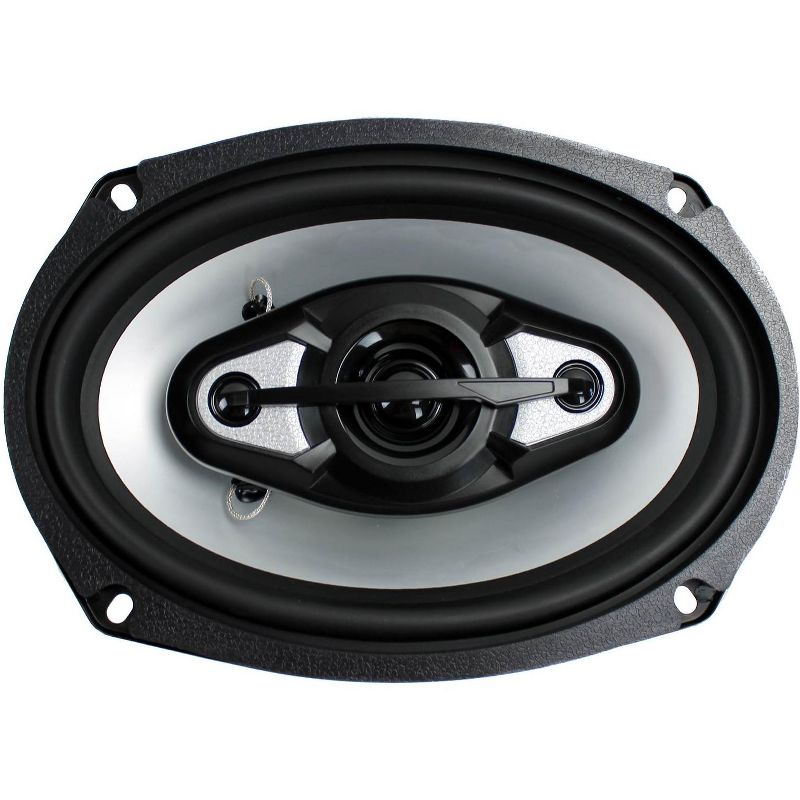 QPower 6 x 9 Inch Automotive Car Audio Speaker Box Enclosures (2 Pack) and BOSS Audio ONYX NX694 6 x 9 Inch 800 Watts 4 Way Speakers (2 Pack)