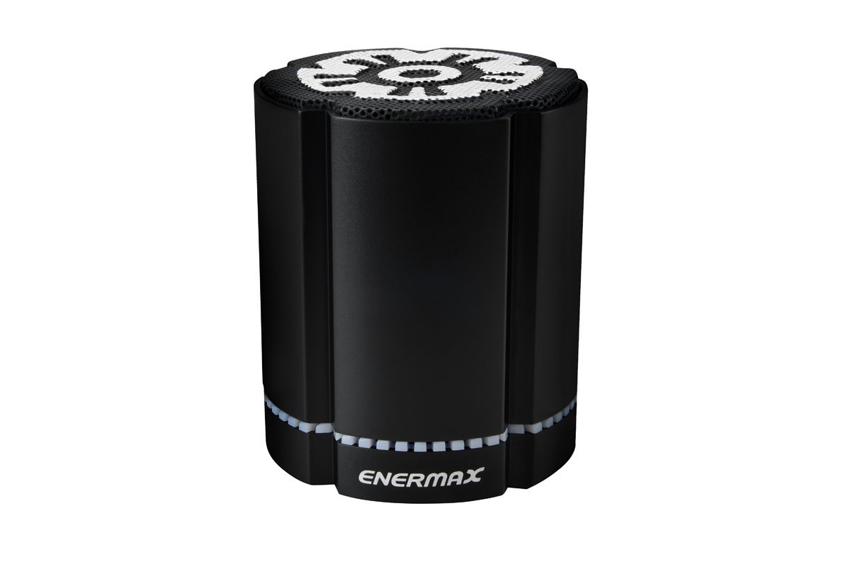ENERMAX EAS02S-BK 2 Units Simultaneous Pairing Function Equipped Bluetooth Speaker Stereosgl Black