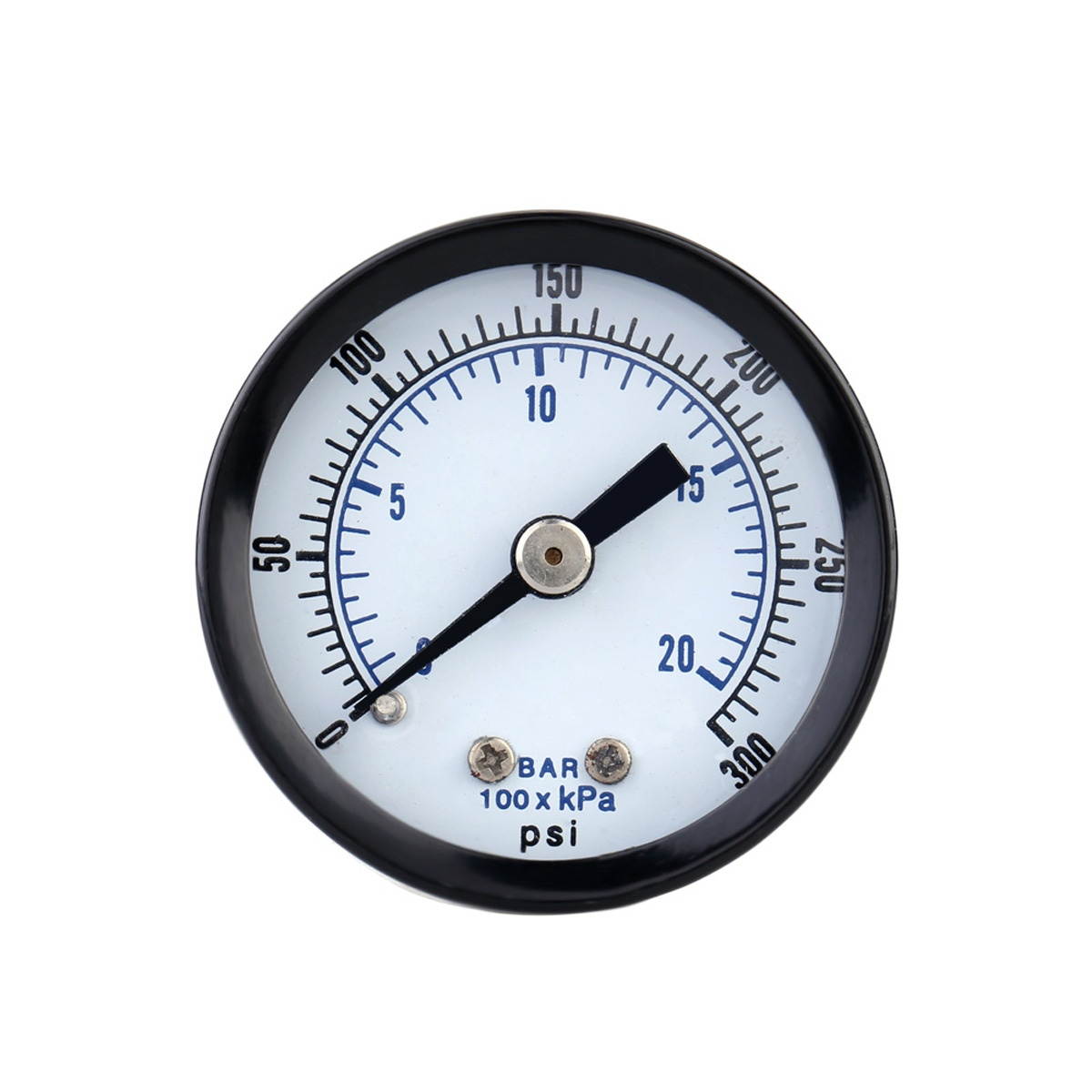 Utility Vacuum Pressure Gauge for Air Compressor Water Oil Gas 0-300PSI 0-20BAR