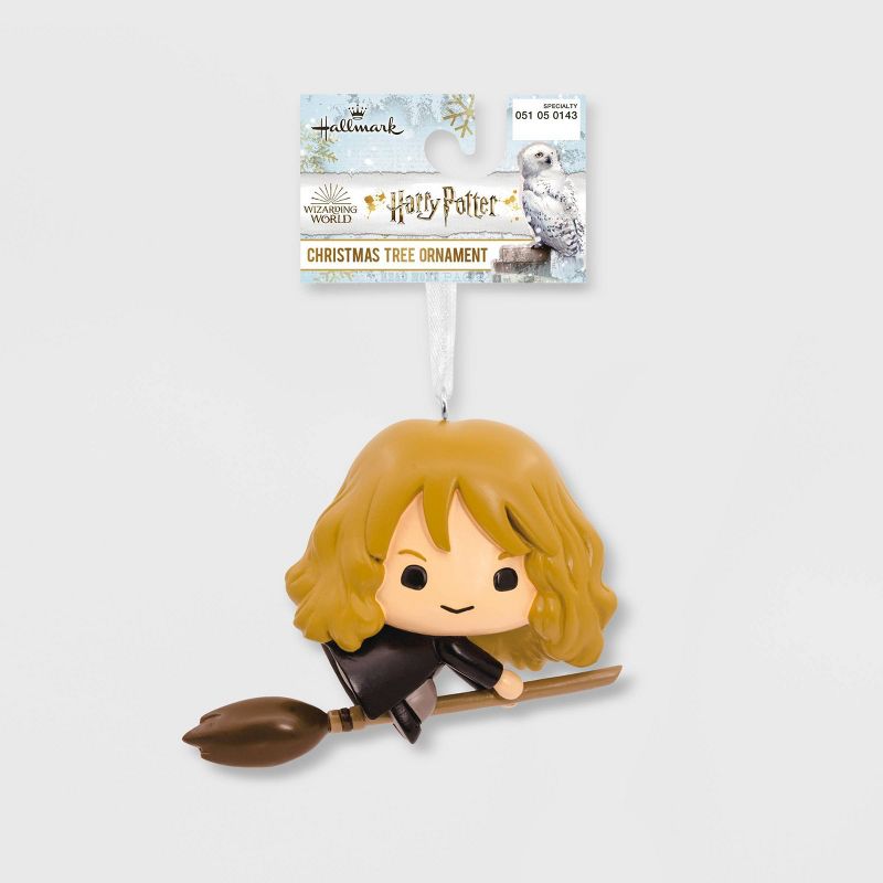 Hallmark Harry Potter Hermione Granger on Broom Christmas Tree Ornament