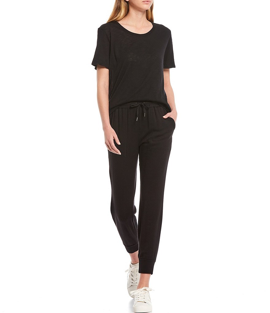 Splendid Knit Jewel Neck Coordinating Knit Top