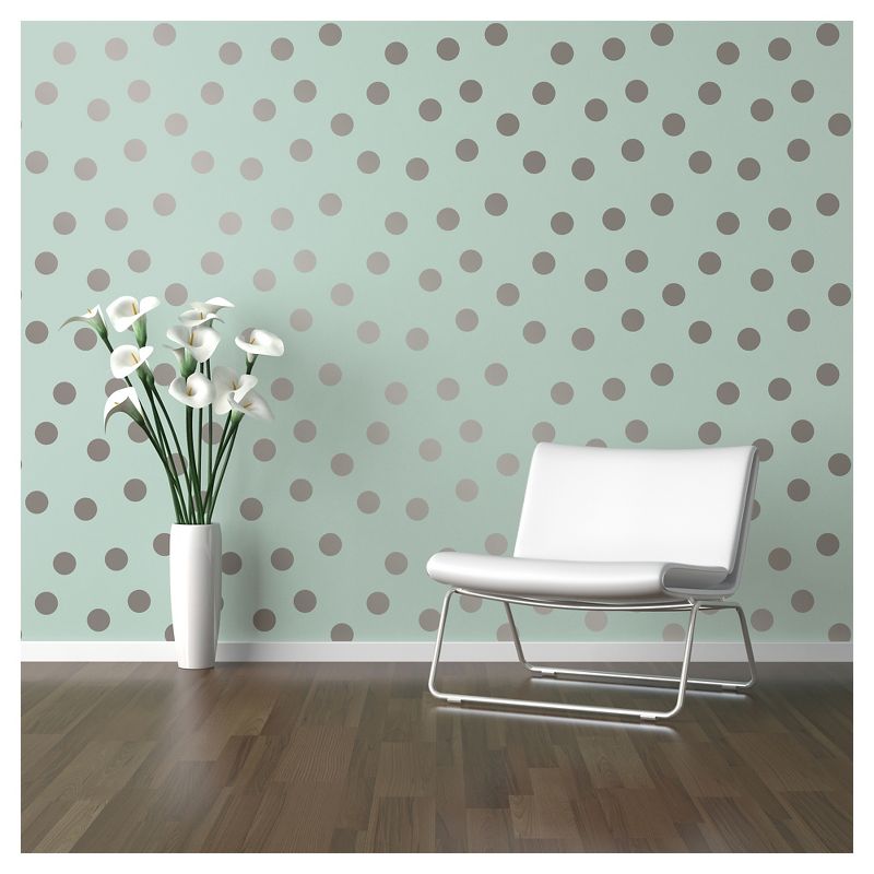 Devine Color Dots Peel & Stick Wallpaper Horizon and Sterling