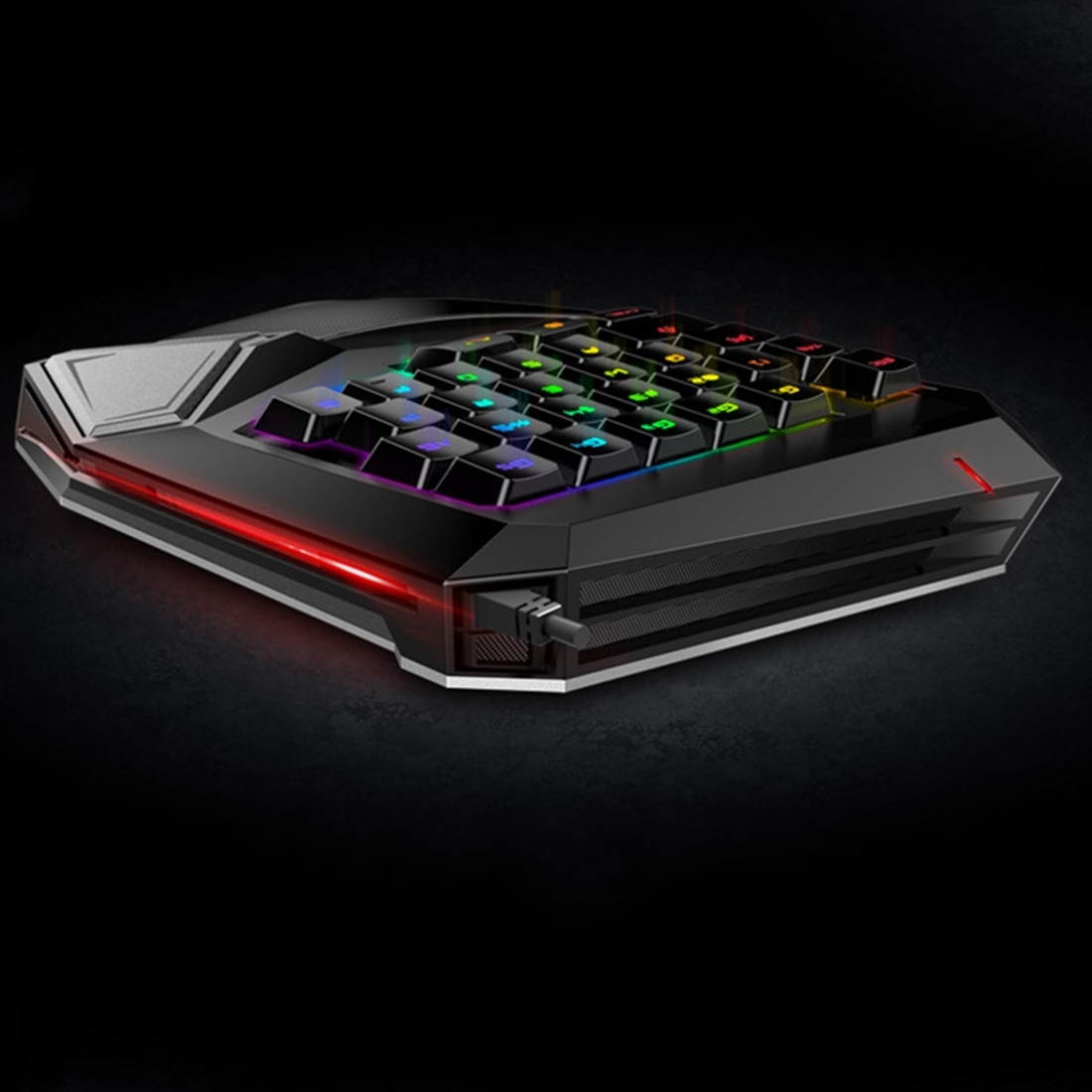 DELUX T9 Plus Professional Mechanical Gaming Keypad with 11 Light Modes