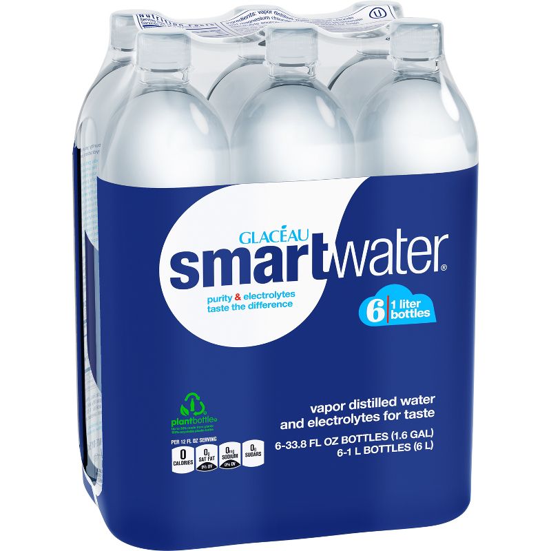 smartwater - 6pk/1 L Bottles