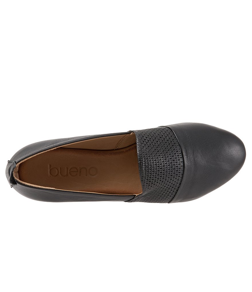 Bueno Katy Perforated Leather Slip-Ons