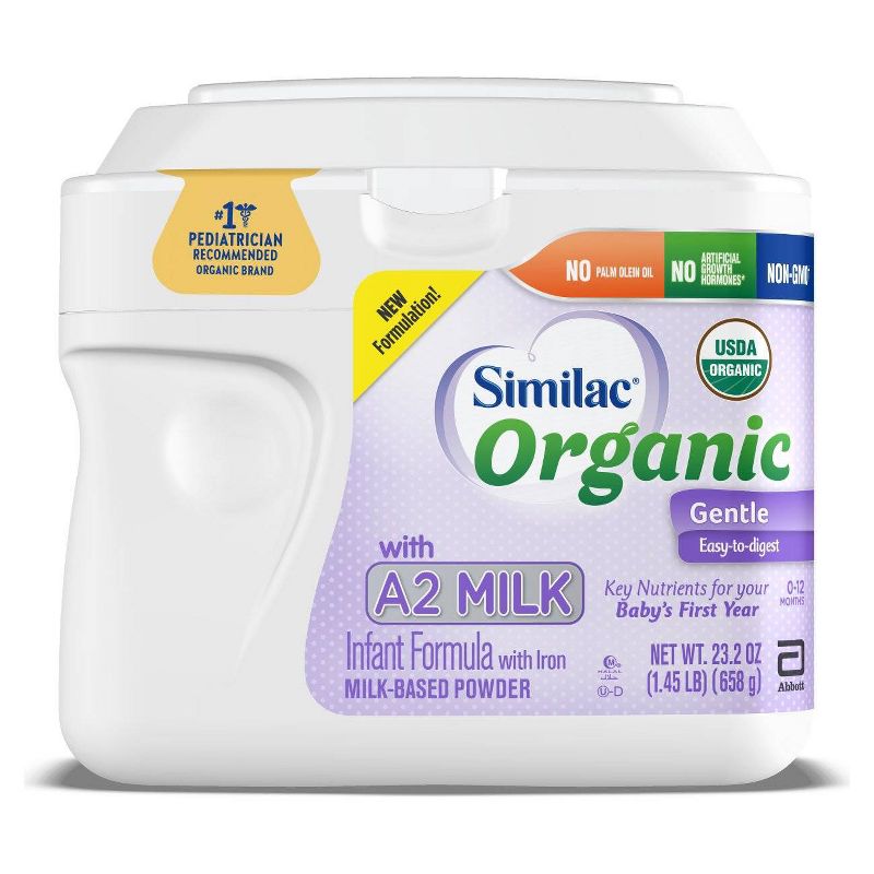 Similac Organic A2 Infant Formula Powder - 23.2oz