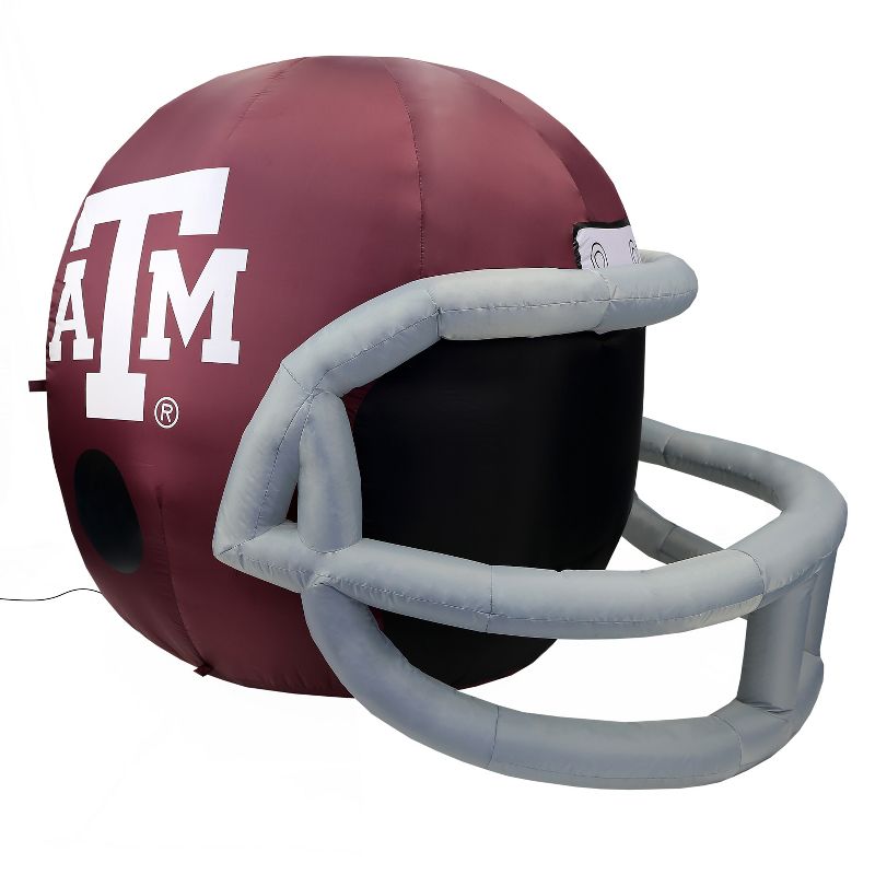 Fabrique NCAA Texas A&M Team Inflatable Helmet, 4 ft Tall, Red