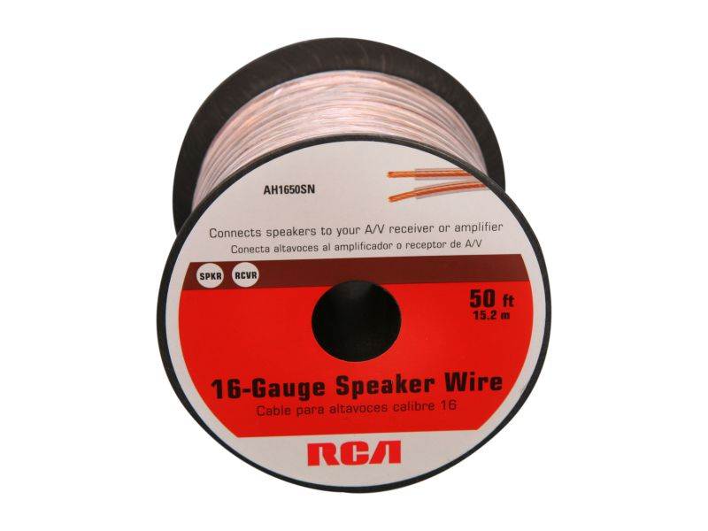 RCA Model AH1650SN 50 ft. 16-Gauge Speaker Wire