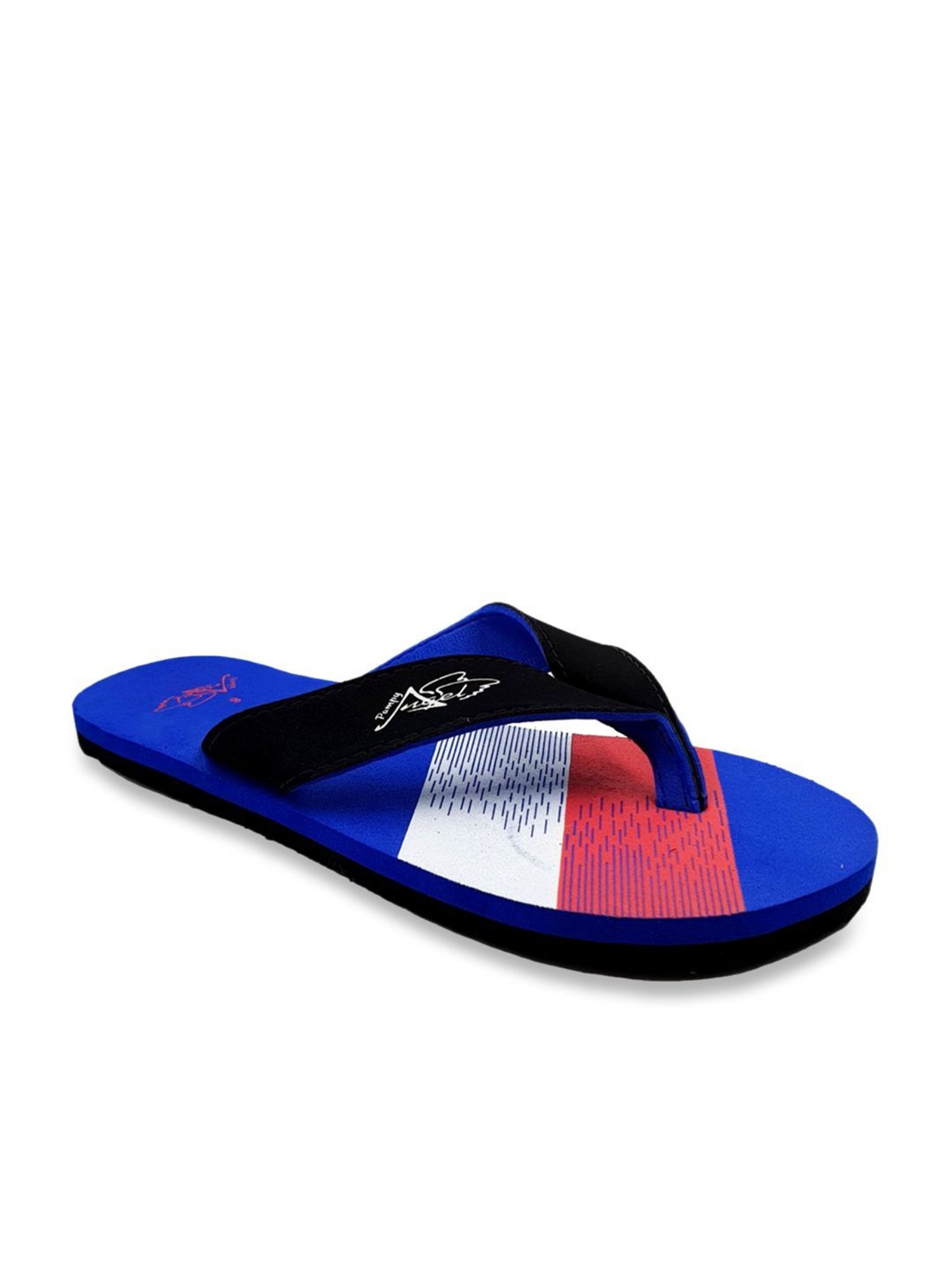Pampy Angel Men's Blue Flip Flops