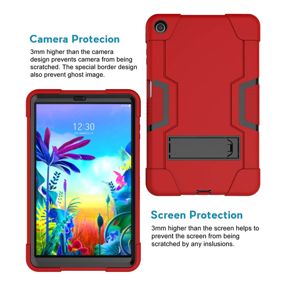 Mignova Case for LG G Pad 5 10.1" Case 2019,Heavy-Duty Drop-Proof and Shock-Resistant Rugged Hybrid case with Built-in Stand , for LG G Pad 5 10.1 inch FHD Tablet 2019