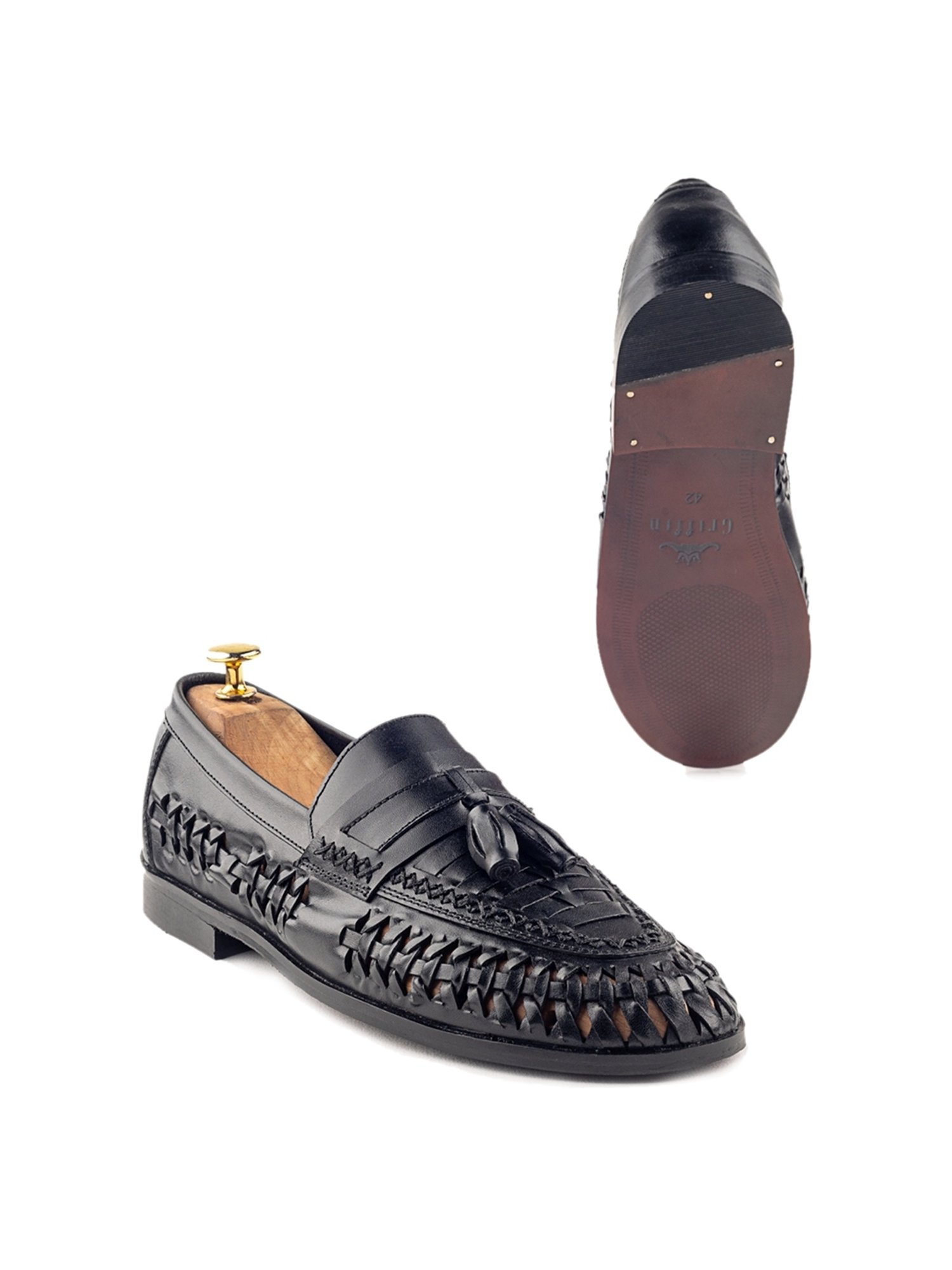 Griffin Men's MARIO MORATO Black Mocassins