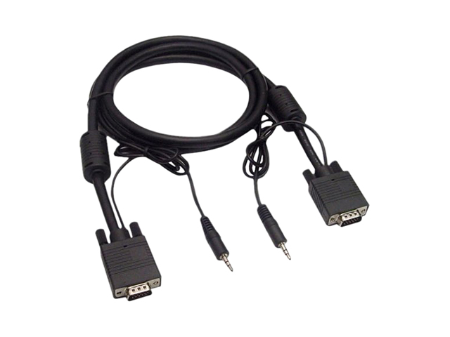 CALRAD 55-613M-25 25 ft VGA Video & 3.5 Stereo Audio Cable