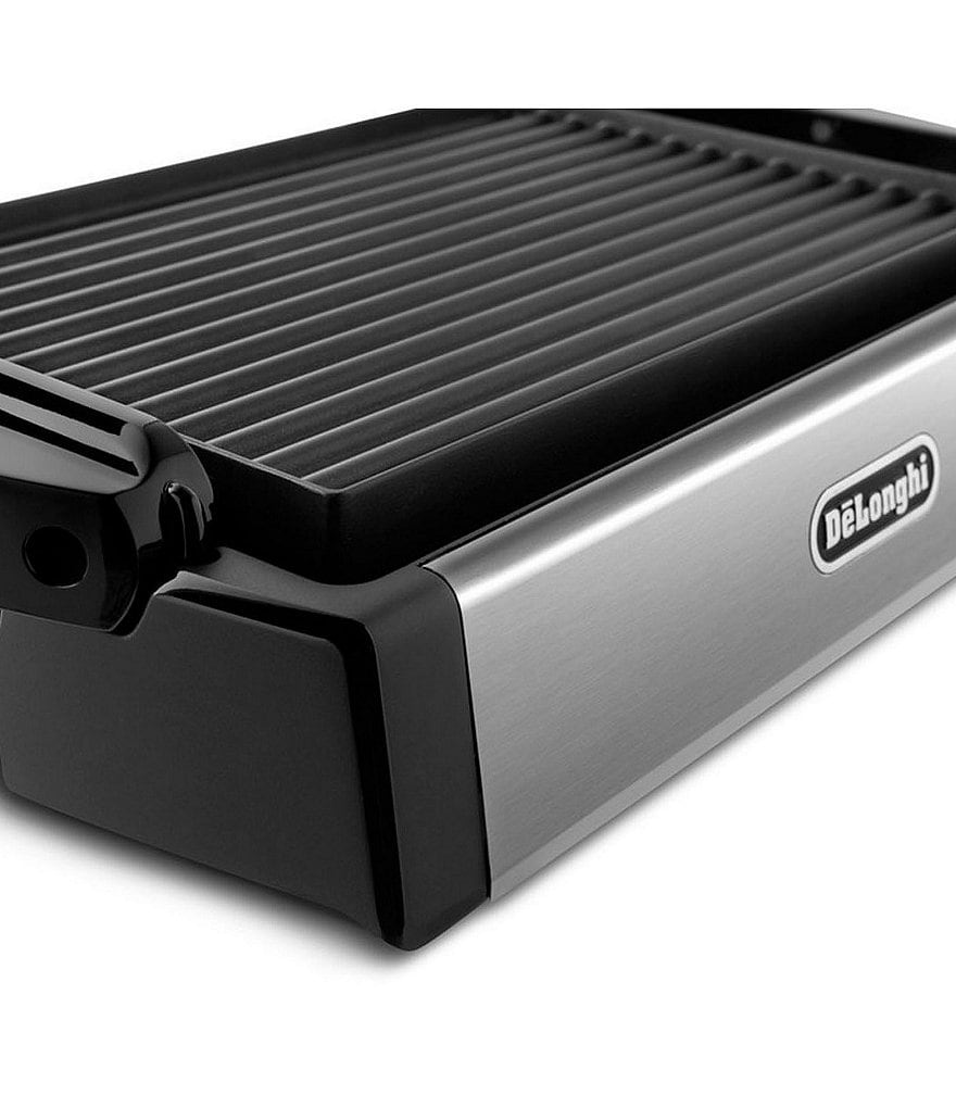 DeLonghi 2-in-1 Indoor Grill & Griddle with Reversible Plate